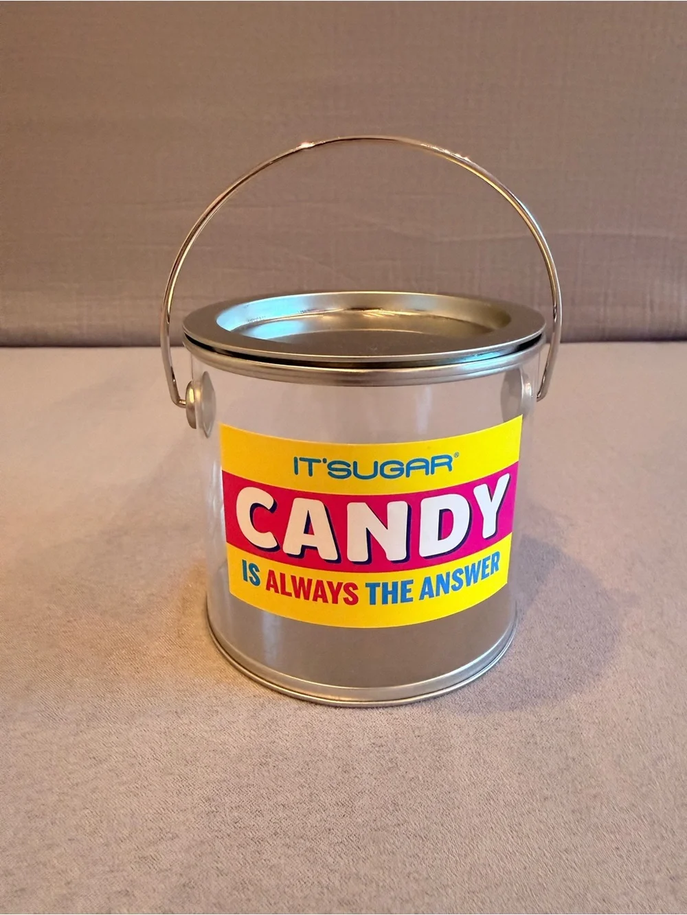 It’s Sugar Candy Tin Pail
